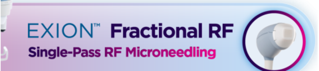 Exion Fractional RF treatment card